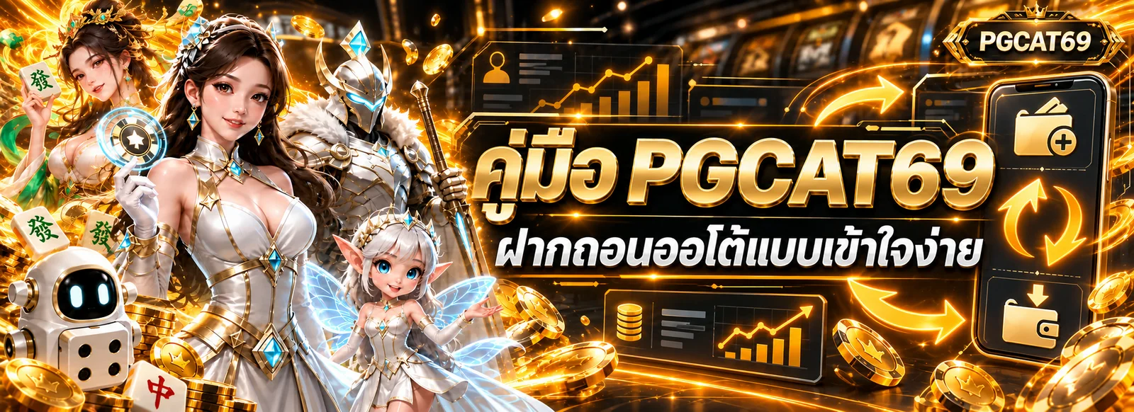 PGCAT69 ฝากถอนออโต้ คู่มือทำรายการปลอดภัย